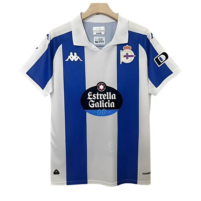 Deportivo La Coruna Home Shirt 2024/2025 - Retro Shirt Stories