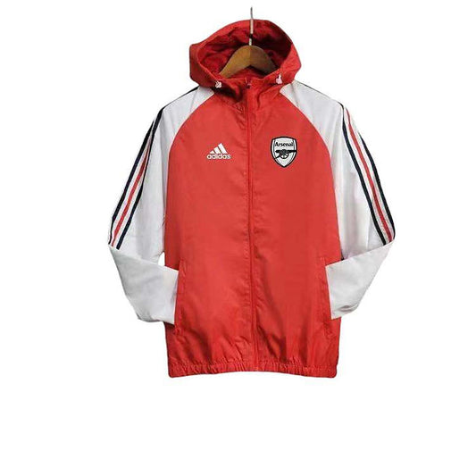 Arsenal 2024/2025 Windbreaker Jacket Red - Retro Shirt Stories