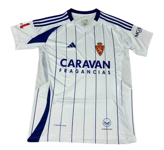 Real Zaragoza Home Shirt 2024/2025 - Retro Shirt Stories