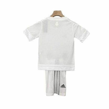 Retro Real Madrid Home Kids Kit 2015/2016 - Retro Shirt Stories