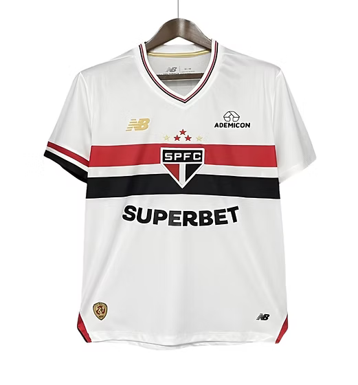 Sao Paulo Home Shirt 2025/2026 - Retro Shirt Stories