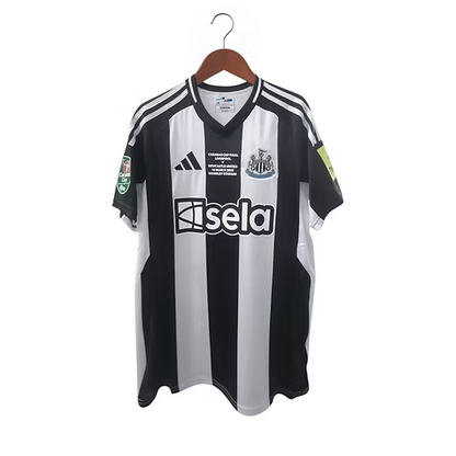 Newcastle Home Shirt 2024/2025 Carabao Cup Final Winners 25 Edition - Retro Shirt Stories
