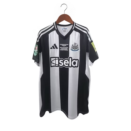 Newcastle Home Shirt 2024/2025 Carabao Cup Final Winners 25 Edition - Retro Shirt Stories