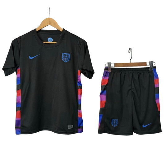 England Away Kids Kit 2025 - Retro Shirt Stories
