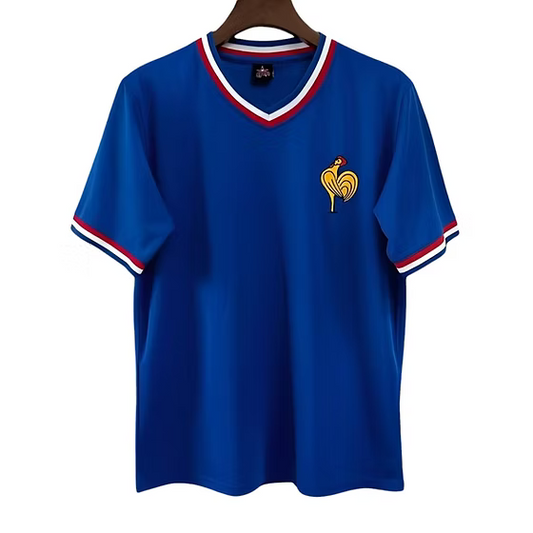 Retro France Home Shirt 1970 - Retro Shirt Stories