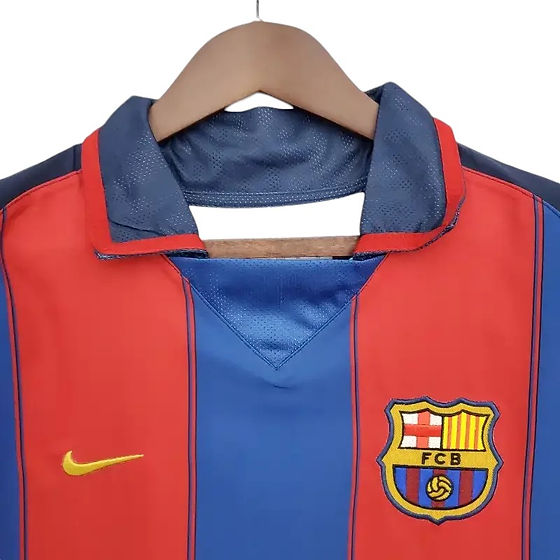 Retro Barcelona Home Shirt 2003/2004 - Retro Shirt Stories