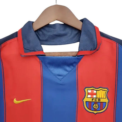 Retro Barcelona Home Shirt 2003/2004 - Retro Shirt Stories