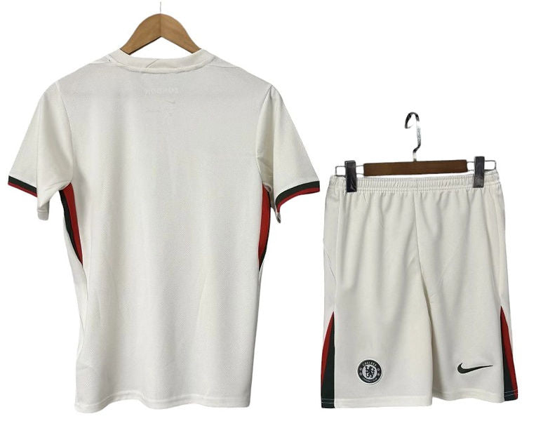 Chelsea Away Kids Kit 2025/2026 - Retro Shirt Stories
