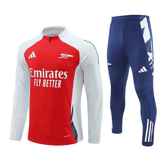 Arsenal Half Zip 2024/2025 Training Kit Red - Retro Shirt Stories