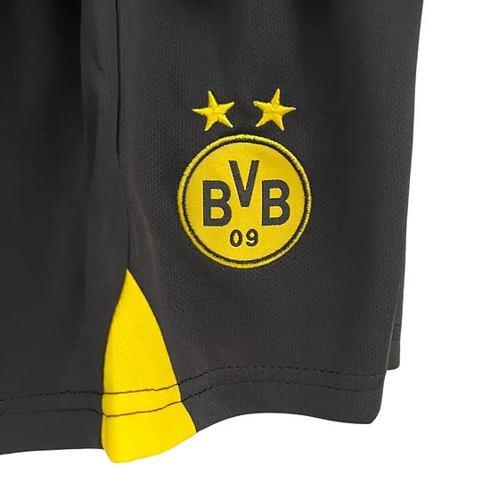 Borussia Dortmund Away Kids Kit 2023/2024 - Retro Shirt Stories