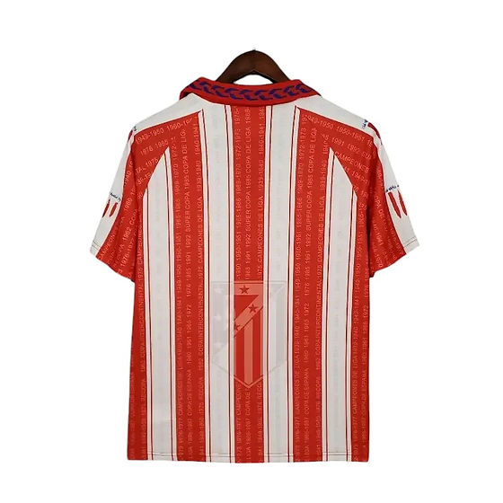 Retro Atlético Madrid Home Shirt 1995/1996 - Retro Shirt Stories