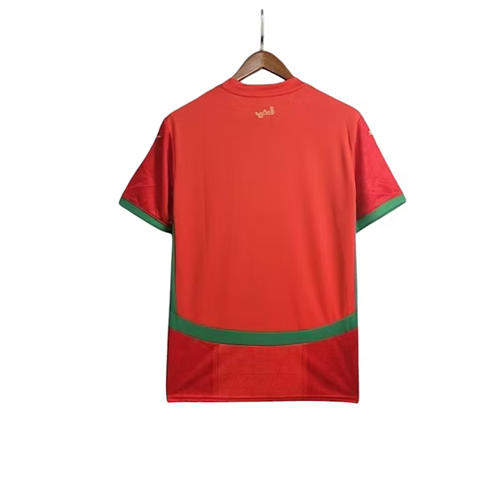 Morocco Home Shirt 2024 - Retro Shirt Stories