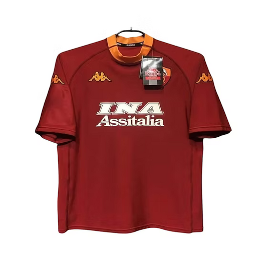 Retro Roma Home Shirt 2000/2001 - Retro Shirt Stories