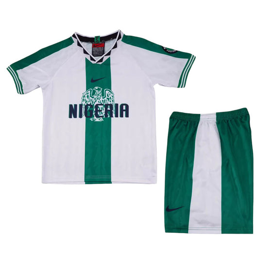 Nigeria Away Kids Kit 1996 - Retro Shirt Stories