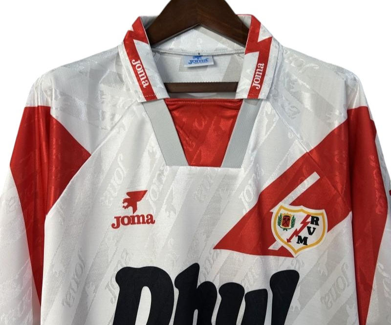 Retro Rayo Vallecano Home Shirt 1995/1996 - Retro Shirt Stories