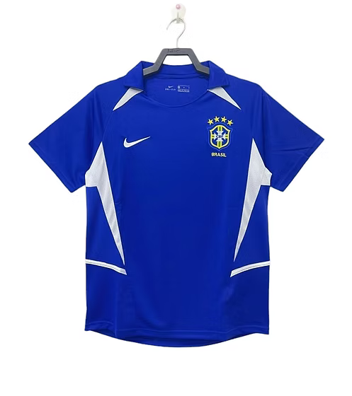 Retro Brazil Away Shirt 2002 - Retro Shirt Stories