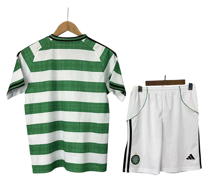 Celtic Home Kids Kit 2025/2026 - Retro Shirt Stories