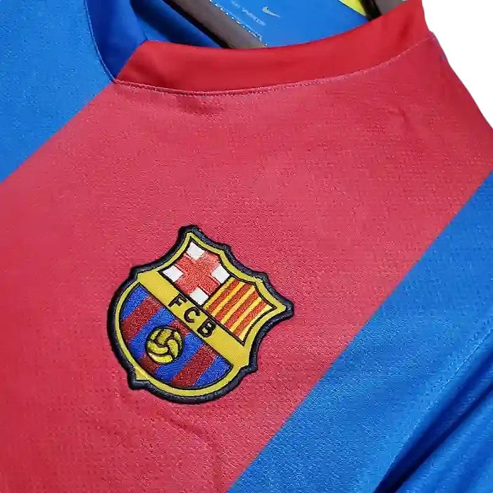 Retro Barcelona LS Home Shirt 2006/2007 - Retro Shirt Stories