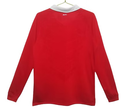 Retro Manchester United LS Home Shirt 2010/2011 - Retro Shirt Stories