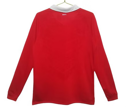 Retro Manchester United LS Home Shirt 2010/2011 - Retro Shirt Stories
