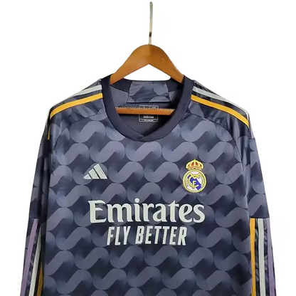Real Madrid LS Away Shirt 2023/2024 - Retro Shirt Stories