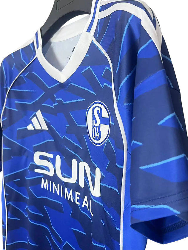 Schalke Home Shirt 2025/2026 - Retro Shirt Stories