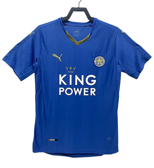 Retro Leicester City Home Shirt 2015/2016 - Retro Shirt Stories