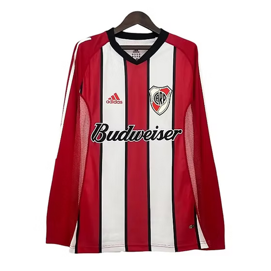 Retro River Plate LS Home Shirt 2003/2004 - Retro Shirt Stories