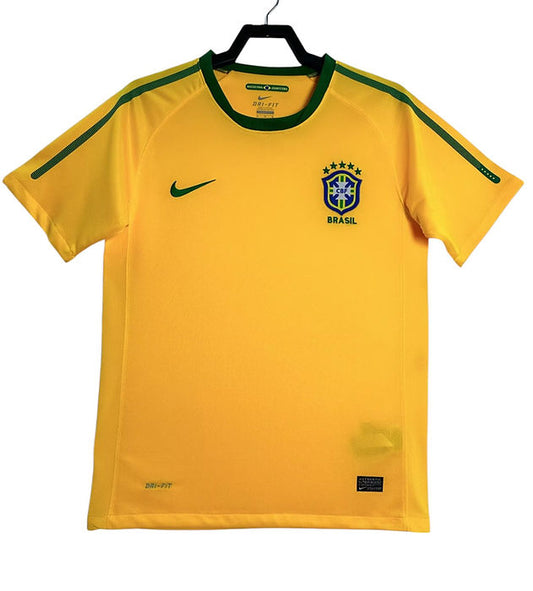 Retro Brazil Home Shirt 2010 - Retro Shirt Stories