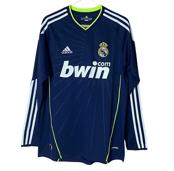 Retro Real Madrid LS Away Shirt 2010/2011 - Time Warp Kits
