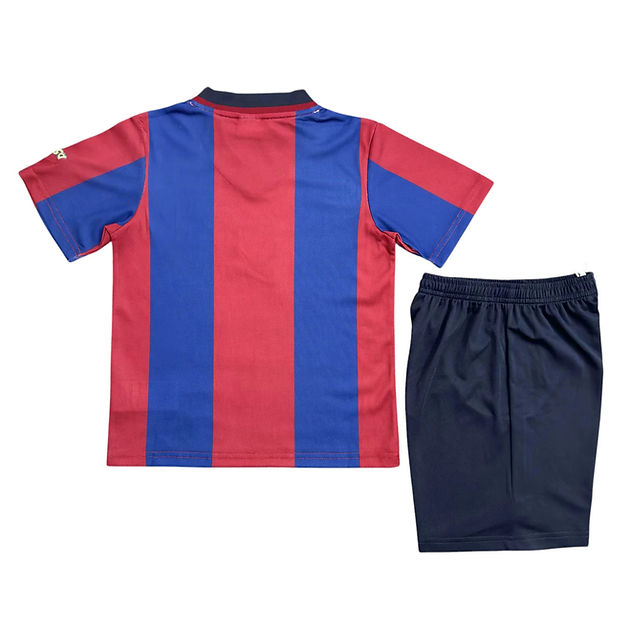 Retro Barcelona Home Kids Kit 1998/1999 - Retro Shirt Stories