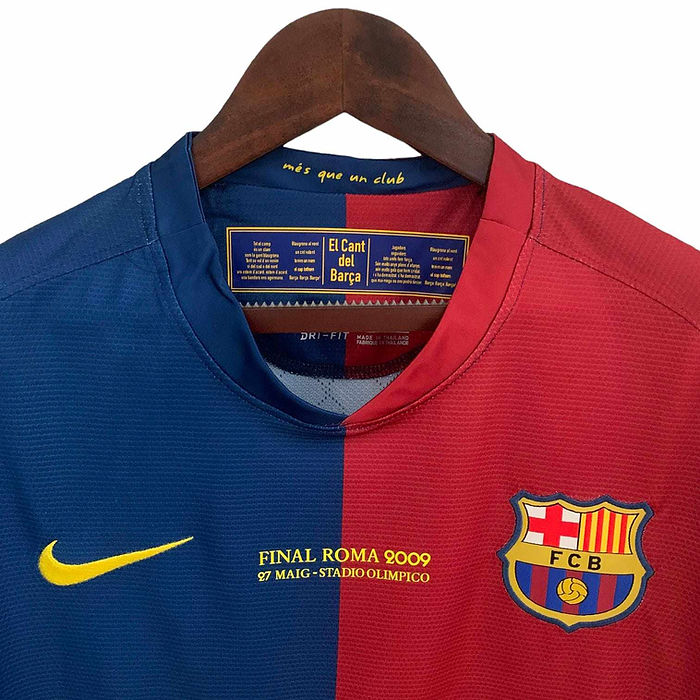 Retro Barcelona LS Home Shirt 2008/2009 - Retro Shirt Stories