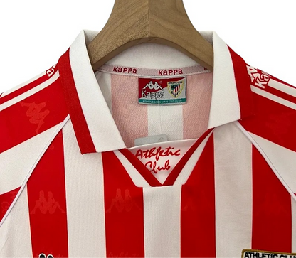 Retro Athletic Bilbao Home Kids Kit 1995/1997 - Retro Shirt Stories