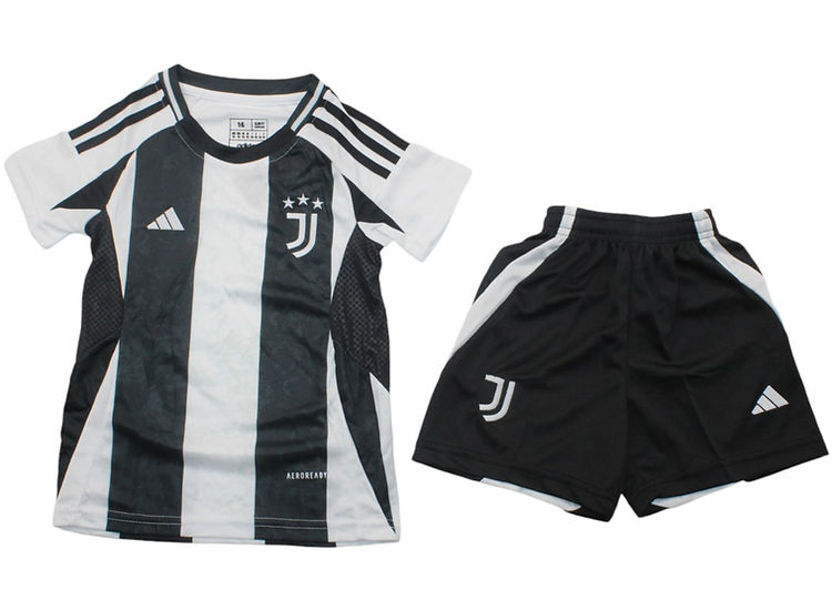 Juventus Home Kids Kit 2024/2025 - Retro Shirt Stories