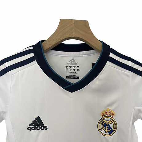 Retro Real Madrid Home Kids Kit 2012/2013 - Retro Shirt Stories