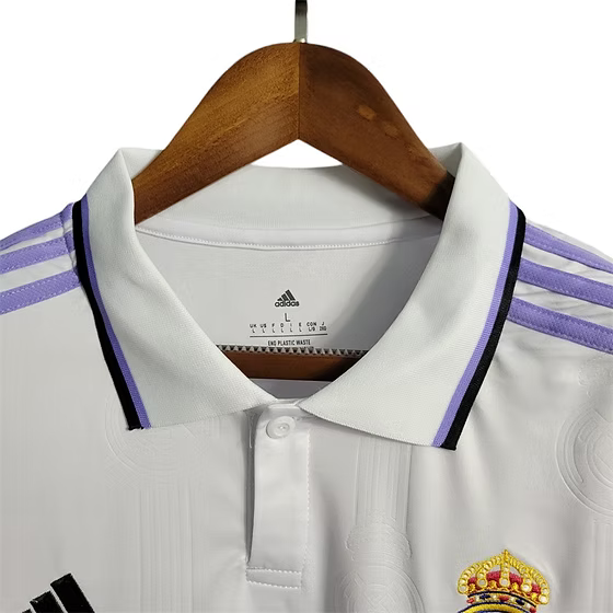 Real Madrid LS Home Shirt 2022/2023 - Retro Shirt Stories