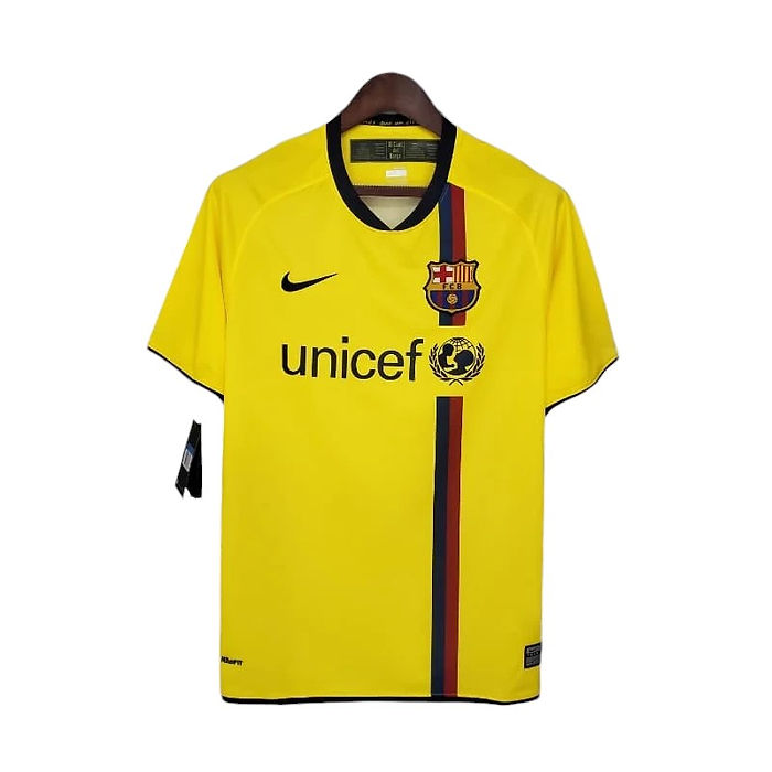 Retro Barcelona Away Shirt 2008/2009 - Retro Shirt Stories