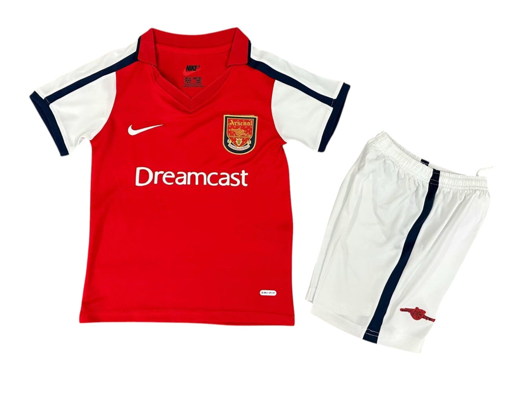 Retro Arsenal Home Kids Kit 2000/2002 - Retro Shirt Stories