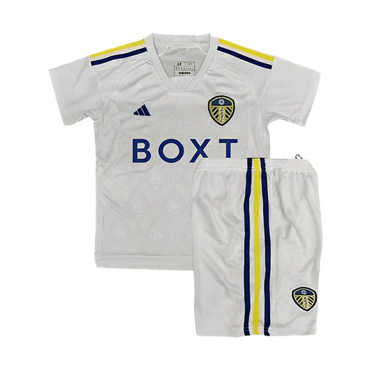 Leeds Home Kids Kit 2023/2024 - Retro Shirt Stories
