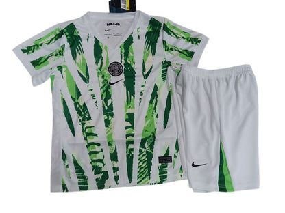 Nigeria Home Kids Kit 2025 - Retro Shirt Stories