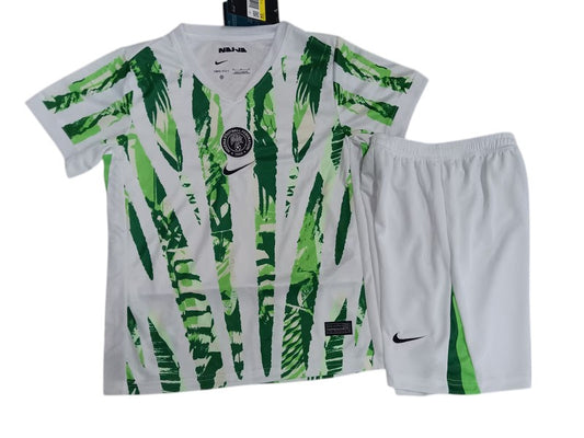 Nigeria Home Kids Kit 2025 - Retro Shirt Stories