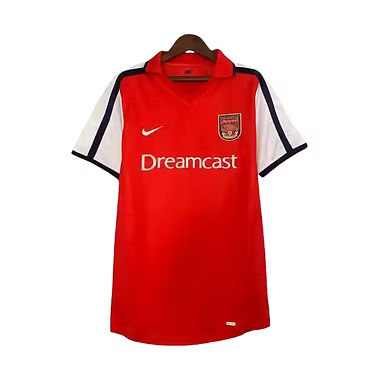 Retro Arsenal Home Shirt 2001/2002 - Time Warp Kits