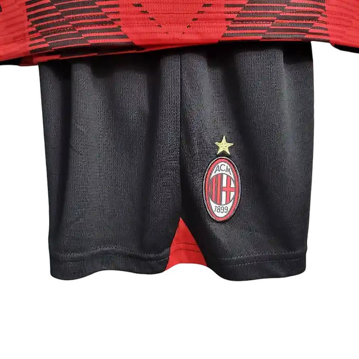 AC Milan Home Kids Kit 2023/2024 - Retro Shirt Stories