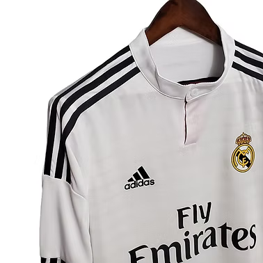Retro Real Madrid Home LS Shirt 2014/2015 - Retro Shirt Stories