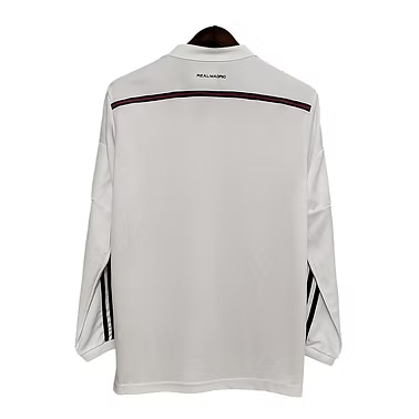 Retro Real Madrid Home LS Shirt 2014/2015 - Retro Shirt Stories