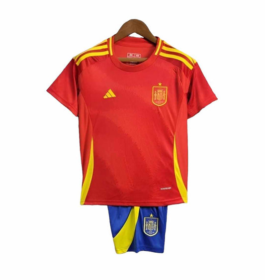 Spain Home Kids Kit 2024 - Retro Shirt Stories