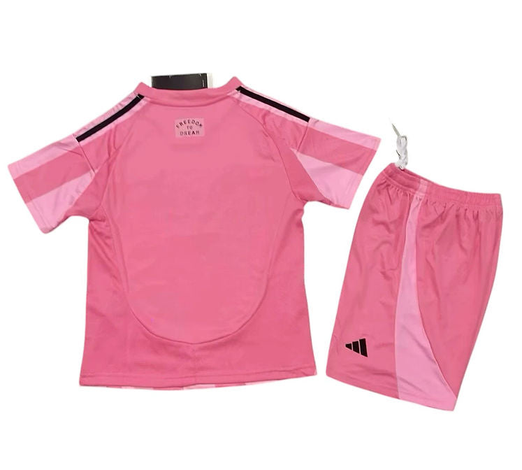 Inter Miami Home Kids Kit 2025/2026 - Retro Shirt Stories