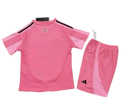 Inter Miami Home Kids Kit 2025/2026 - Retro Shirt Stories