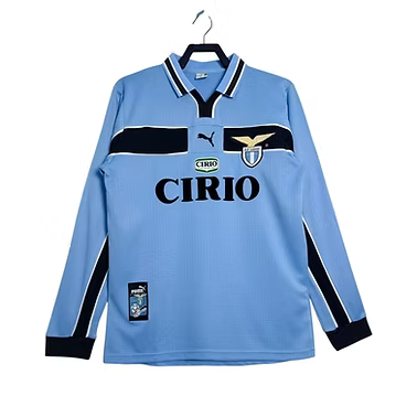 Retro Lazio LS Home Shirt 1998/1999 - Retro Shirt Stories