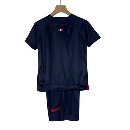 PSG Home Kids Kit 2023/2024 - Retro Shirt Stories